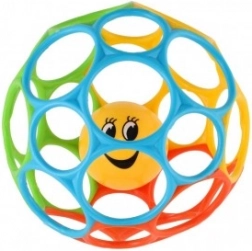Farebná chrastiaca loptička pre bábätká