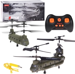 Syma RC vrtuľník CH-47 CHINOOK s gyroskopom na vnútorné lietanie