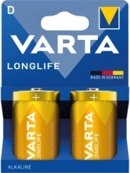 Batérie Varta Longlife D 2 ks