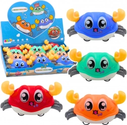 Interaktívny jazdný krab s pružinovým pohonom
