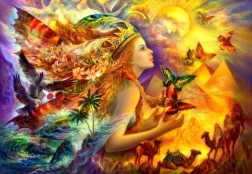 Puzzle Fantastický farebný svet 1000 dielikov