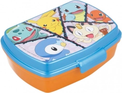 Desiatový box Stor Pokémon 750 ml oranžovo-modrý