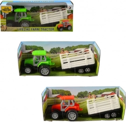 traktor s prívesom na zotrvačník