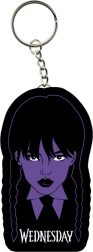 Prívesok na kľúče Wednesday – farebná hlava