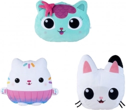 Plyšový vankúšik GABIN MAČACÍ DOMČEK 30 cm – rôzne druhy