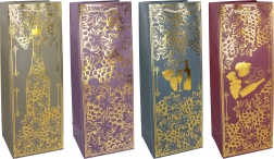 Darčeková taška na fľašu M 36 × 12,5 × 8,5 cm – celoročná