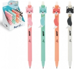 Guľôčkové pero s túliacim motívom líšky