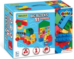Stavebnica Veľké Kocky 51 Ks