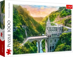 Puzzle 1000 dielikov – sanktuárium Las Lajas, Kolumbia TREFL