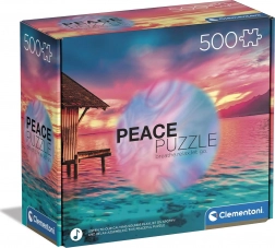 Puzzle 500 dielikov CLEMENTONI Peace – Living the Present