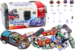 Sada autíčok s dopravnými značkami 25 ks