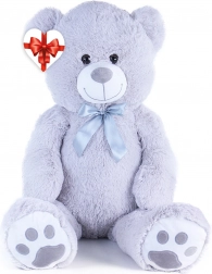 Rappa veľký plyšový medveď 100 cm s mašľou a visačkou