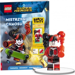 LEGO DC Super Heroes: Majsterka chaosu – interaktívna kniha s minifigúrkou Harley Quinn