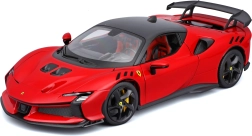bburago 1:18 ferrari sf90 xx stradale červený model