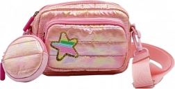 Nadýchaná ružová kabelka