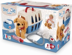 Kufrík pre malého veterinára so psíkom