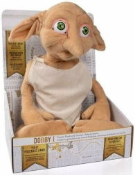 Plyšový škriatok Dobby 30 cm HARRY POTTER – hovoriaci a polohovateľný