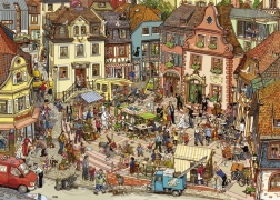 Heye puzzle Trhovisko 1000 dielikov