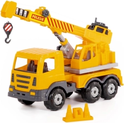 Polesie Auto Prestige žeriav 43 cm – plastový žeriav s navijakom
