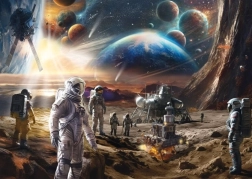 Puzzle Posledná hranica: Prieskum vesmíru 1000 dielikov SCHMIDT