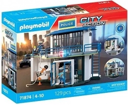 Playmobil Police City Action – policajná stanica s výsluchovou miestnosťou