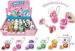 Prívesok s mini slizom v poháriku