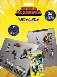 Technické samolepky My Hero Academia – sada 5 listov