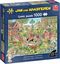 Jumbo puzzle Jan van Haasteren letný festival 1000 dielikov