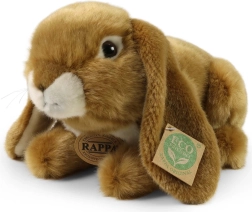 Rappa plyšový králik hnedý 25 cm eco‑friendly