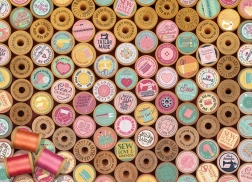 puzzle cobble hill veselé šitie 500 dielikov