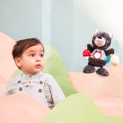 cestovná plyšová hračka s aktivitami vlk LUDVÍK