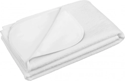 Nepremokavá froté podložka 50 × 70 biela