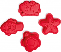 Silikónové formičky na piesok od Bigjigs Toys