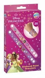 Diamantové maľovanie - náramky Disney Princezné