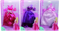 Elegantné šaty pre bábiku Steffi