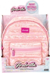 Batoh Girabrilla svetloružový 22 cm