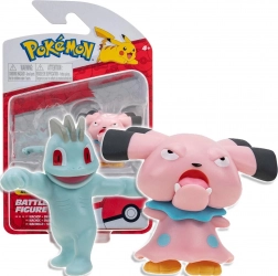 Pokemon Machop a Snubbull – zberateľský battle figure pack