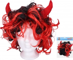 Parochňa s červenými rohmi pre čertov a čertice