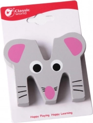 Drevené písmeno M od Classic World