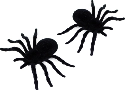 Dekorácie pavúky na Halloween 2 ks