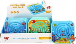 Magnetická logická hra bludisko