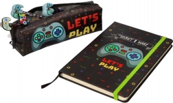 Jednokomorové puzdro na ceruzky LET’S PLAY