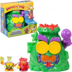 SuperThings Tajná základňa profesora K – ukrytá vulkanická základňa