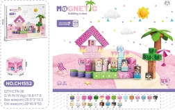 Magnetické kocky 3D – sada 100 ks