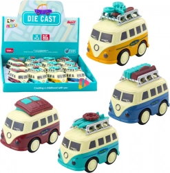 Karavan hračka s pohonom a pohyblivou batožinou na streche