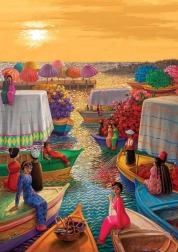 Puzzle Kvetinový Prístav 1000 Dielikov