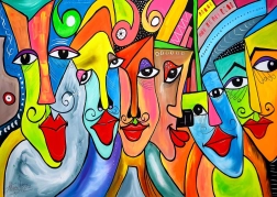 Puzzle Tváre života 1000 dielikov