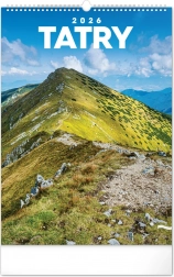 Nástenný kalendár Tatry 2026