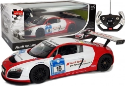 Rastar Audi R8 LMS diaľkovo ovládané auto 1:14 bielo-červené