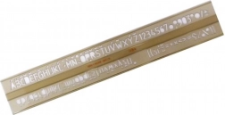 KOH-I-NOOR školská písmenková šablóna 1,0 cm